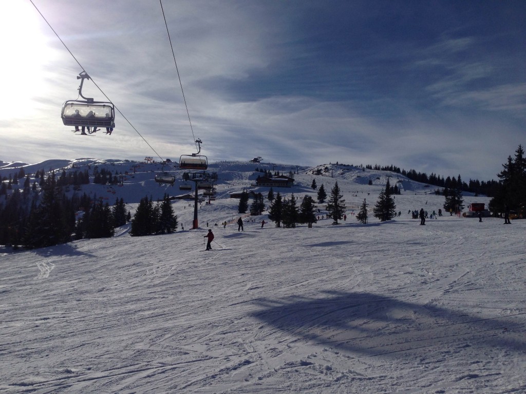 ski slope flachau