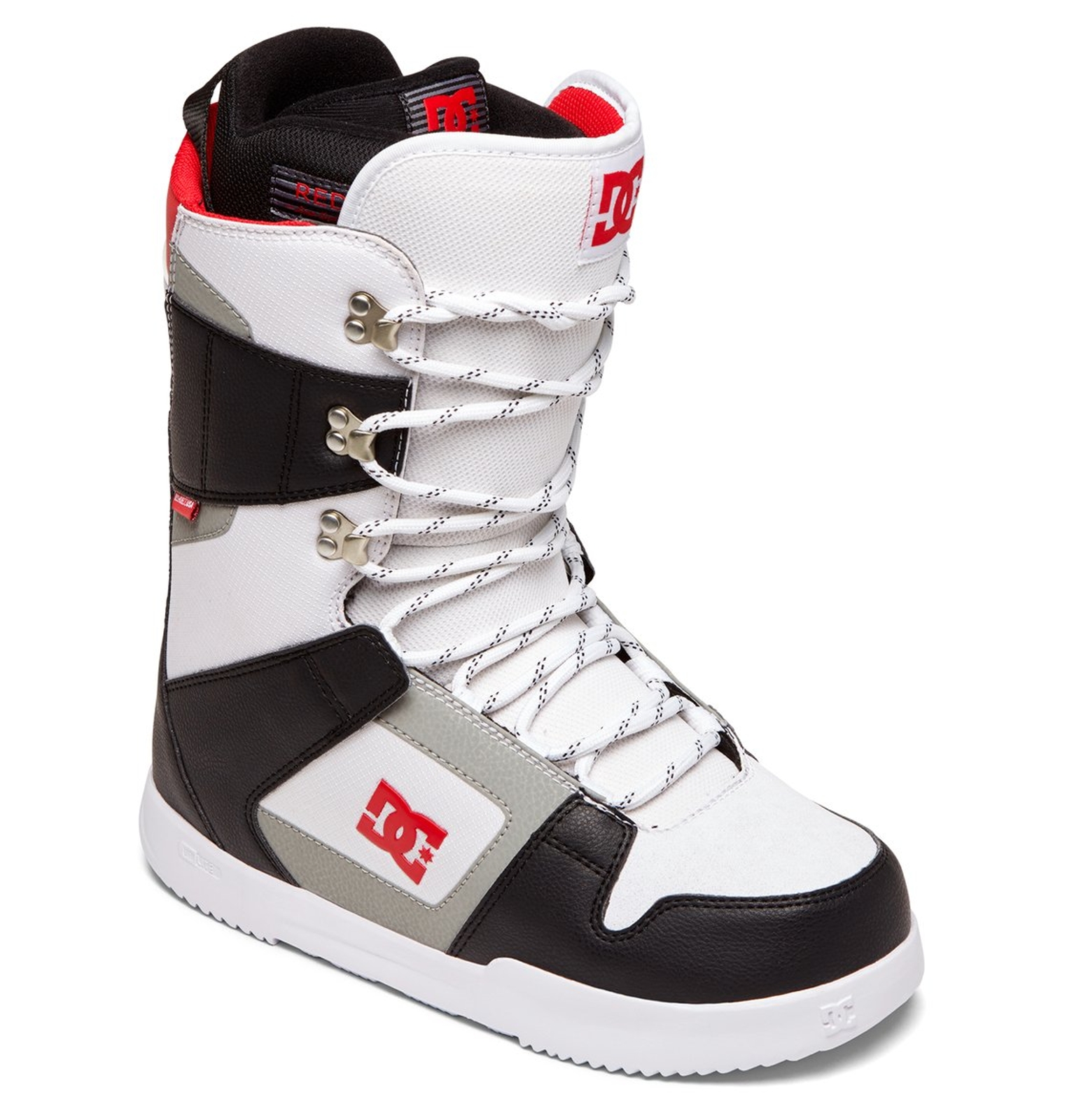 DC Phase Mens Snowboard Boots Grey 7 