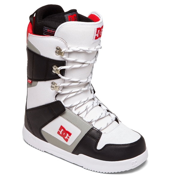 DC Phase Black White Snowboard Boots 