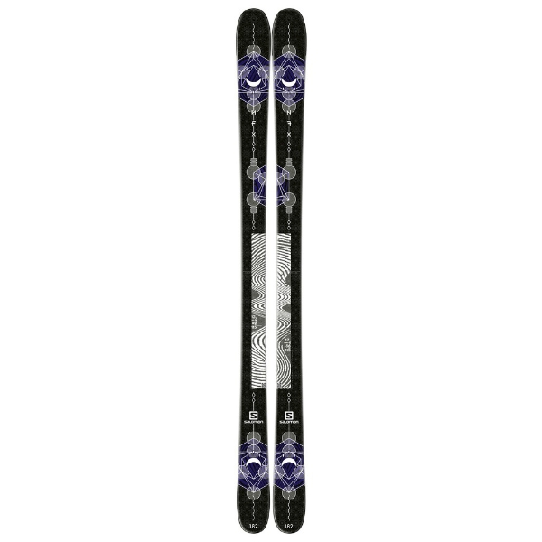 Salomon NFX Black Purple White Skis 2018: 176CM - Tallington Lakes