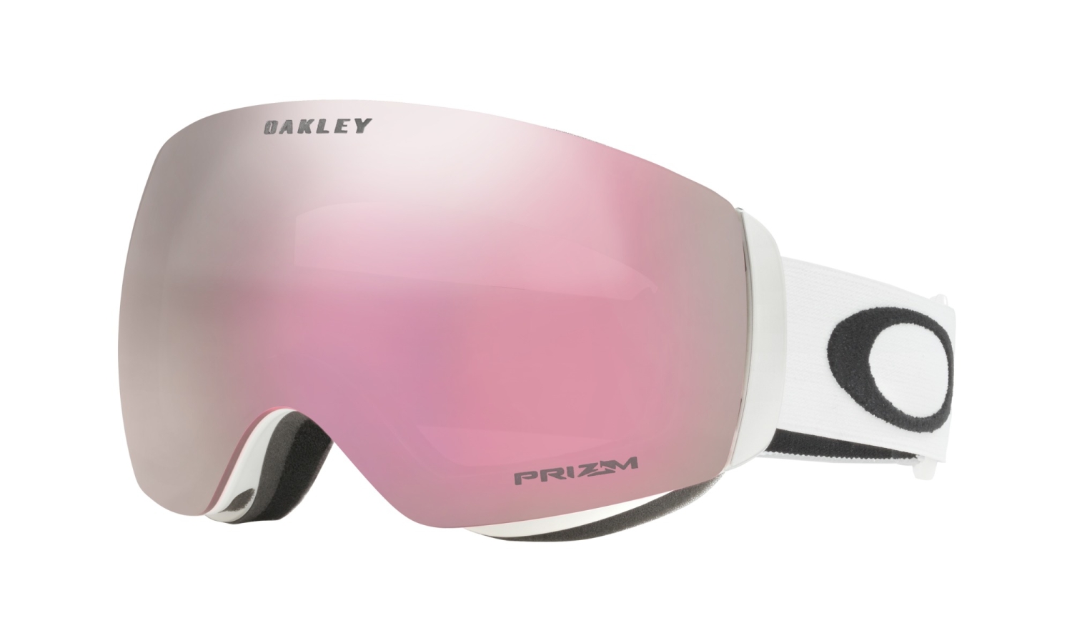 Oakley Flight Deck XM Matte White Prizm Hi Pink Iridium Snow Goggles -  Tallington Lakes